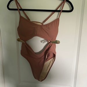 Shein dusty rose 2 piece bathingsuit